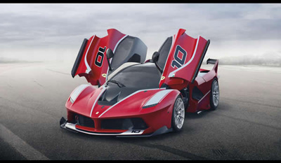 Ferrari FXX K 2015 - 1050 HP 900 Nm Hybrid V12 - Track-only 3